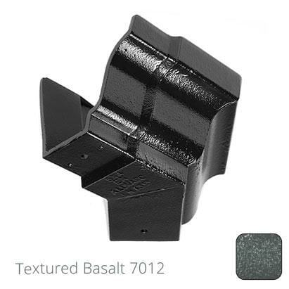 125x100 (5"x 4") Moulded Ogee Cast Aluminium 135 Degree External Angle - Textured Basalt Grey RAL 7012 - Trade Warehouse