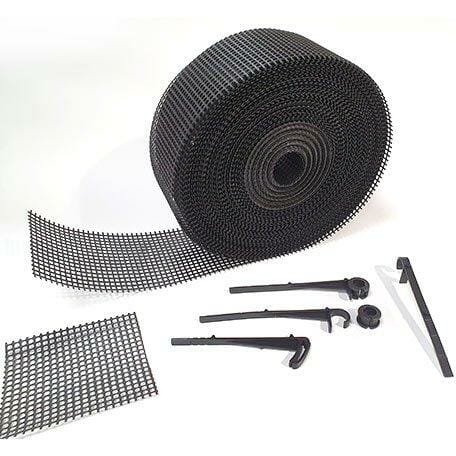 155mm Gutter Grid Mesh 50mtr Roll - Trade Warehouse