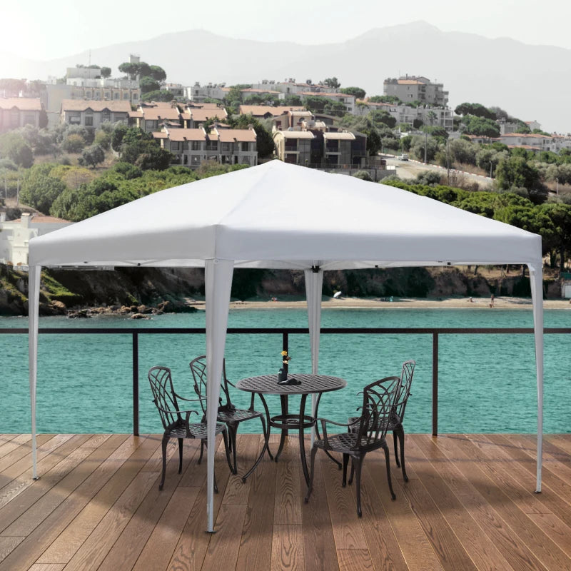 3m x 3m Adjustable White Marquee Party Tent