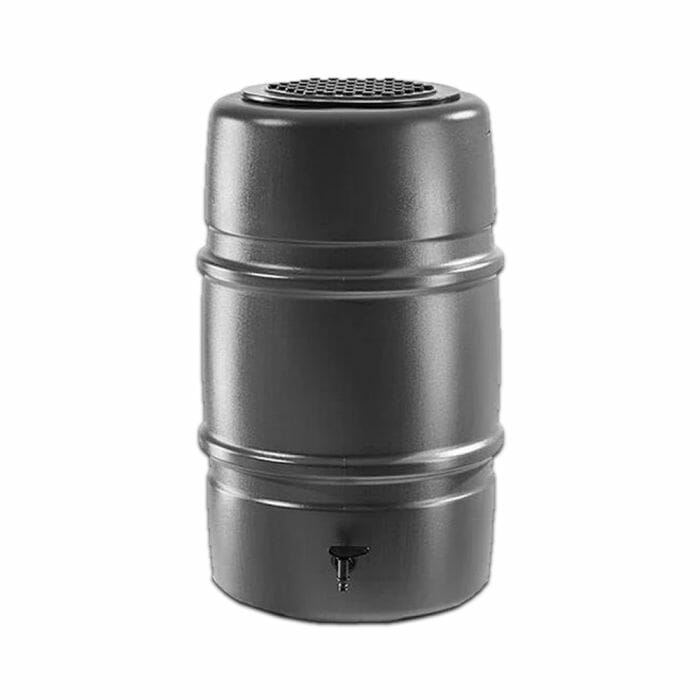 227L Standard Water Butt Barrel Grey - Trade Warehouse