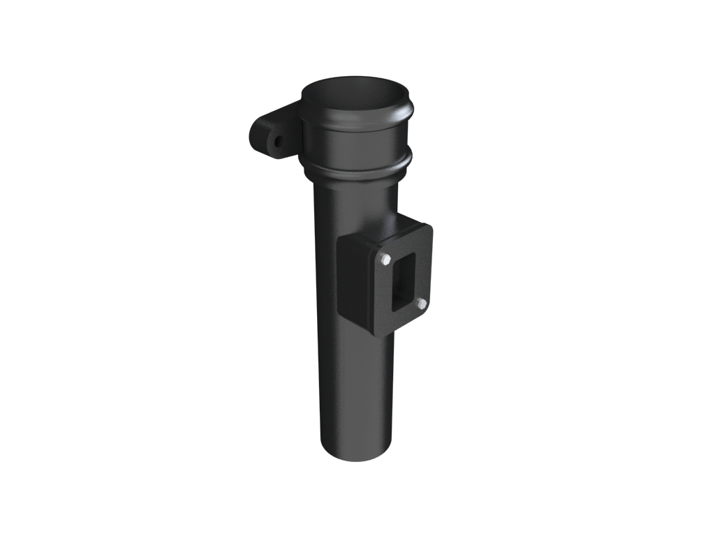2.5" Round Eared Inspection Pipe Painted - Trade Warehouse