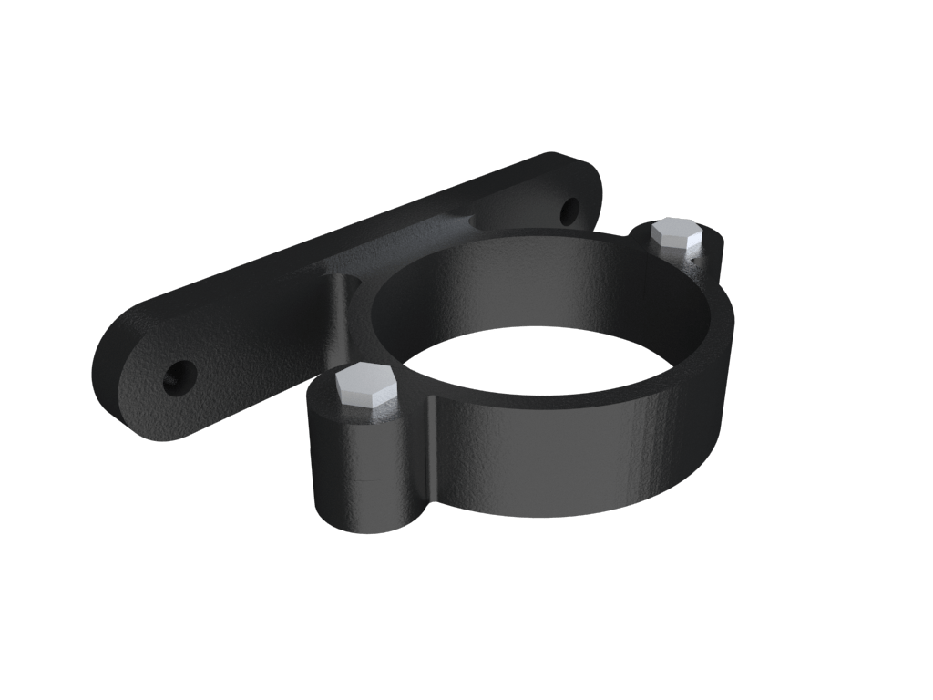 2.5" Round Standard Holderbat Painted - Trade Warehouse