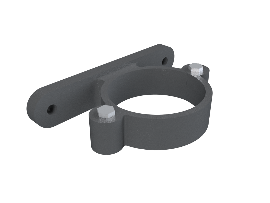 2.5" Round Standard Holderbat Primed - Trade Warehouse