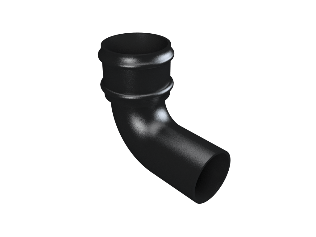 2.5" Round Uneared 92.5 Degree Bend Painted - Trade Warehouse