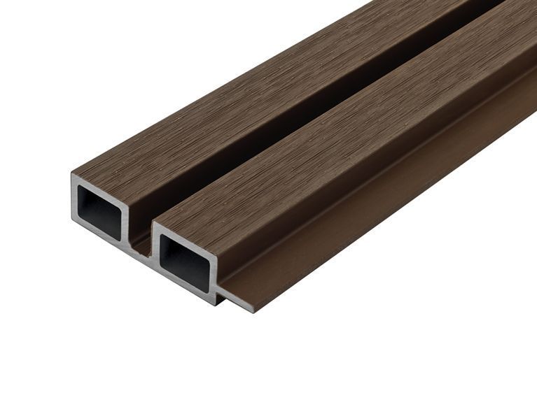 2.5m Slatted Wall Cladding Double End Profile Trim - Trade Warehouse
