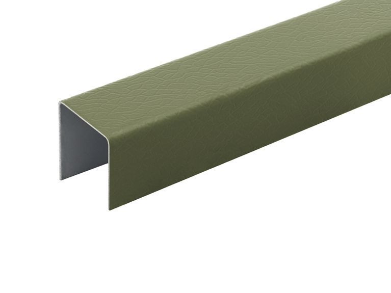 2m Composite Fencing Steel Rail - Trade Warehouse