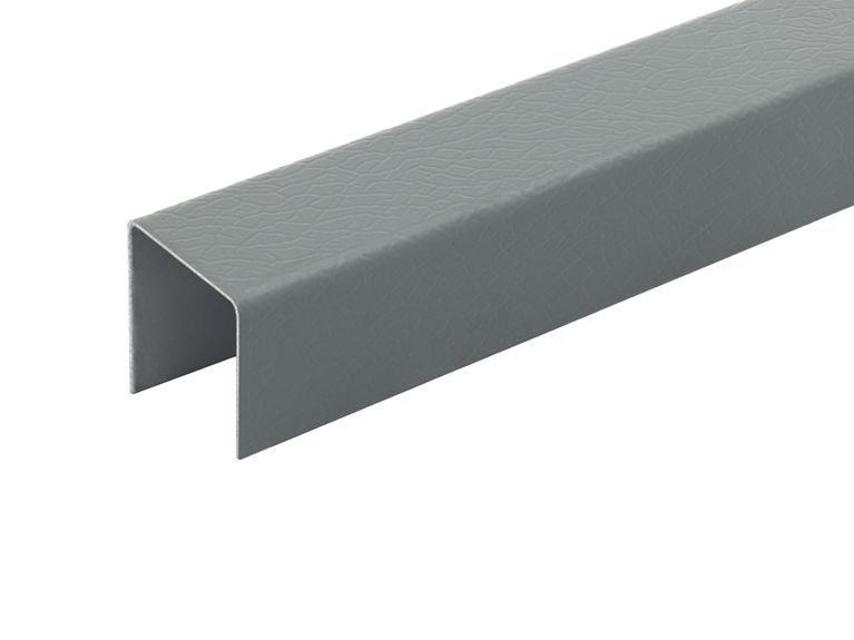 2m Composite Fencing Steel Rail - Trade Warehouse