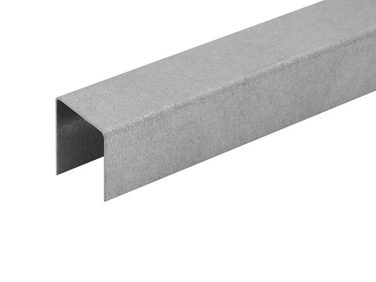 2m Composite Fencing Steel Rail - Trade Warehouse