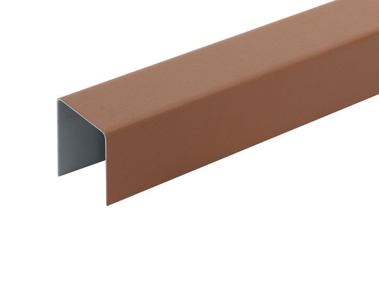 2m Composite Fencing Steel Rail - Trade Warehouse