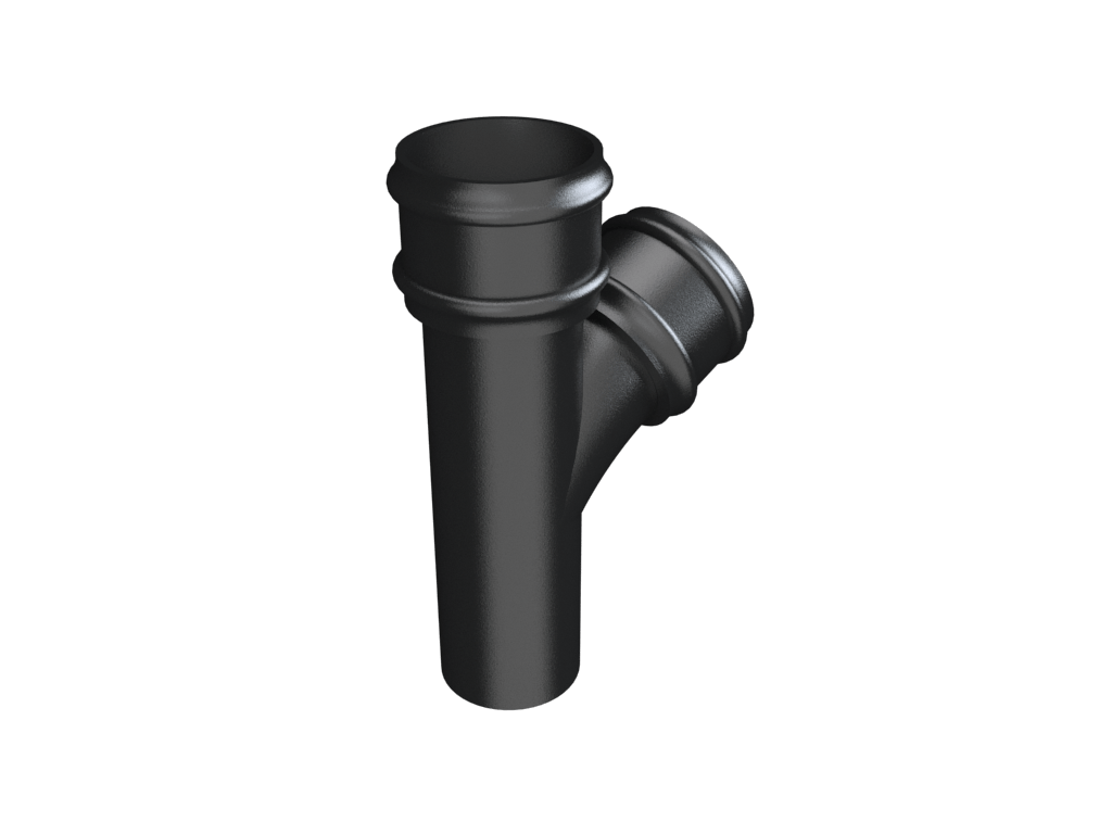 3" Round Uneared 112.5 Degree Branch Painted - Trade Warehouse