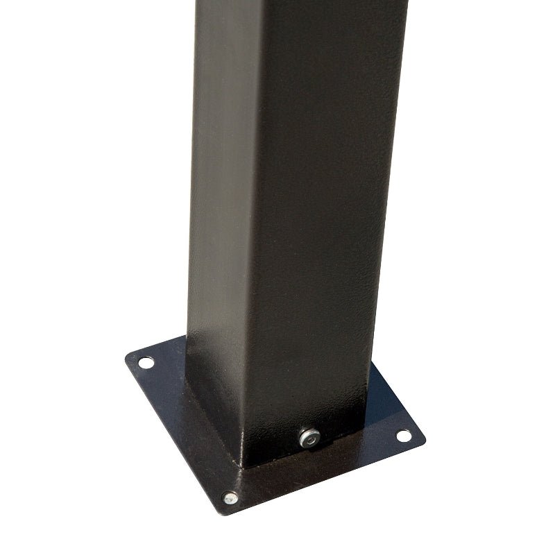 3 x 3.6m Gazebo With Polycarbonate Roof & Steel Frame - Trade Warehouse