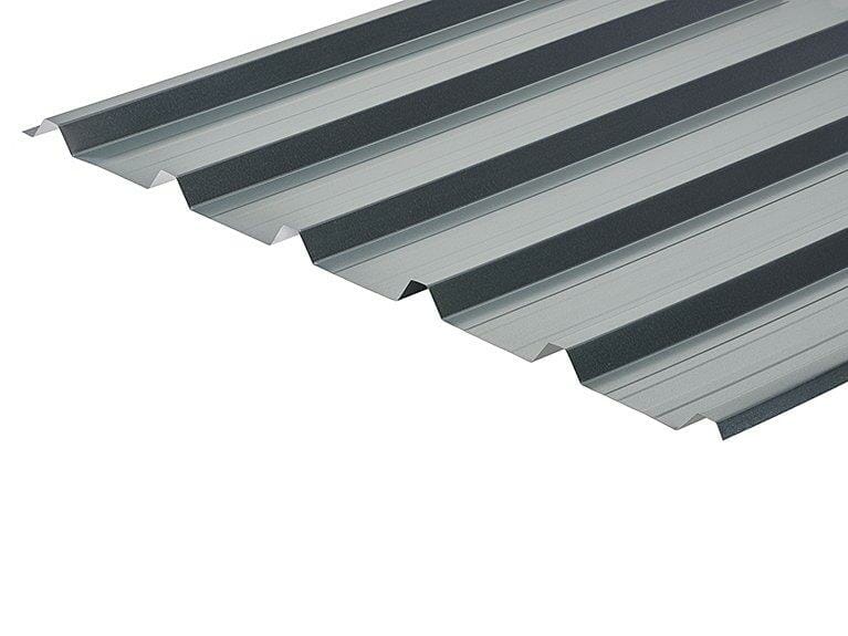 32/1000 Box Profile Plain Galvanised finish 0.5mm Metal Roof Sheet - Trade Warehouse