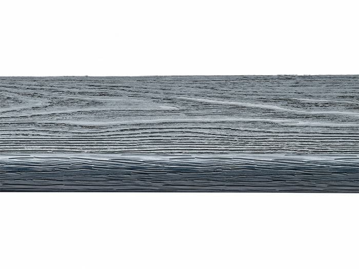 3.6m Premium Woodgrain Effect Bullnose Board Capstock PVC-ASA - Trade Warehouse