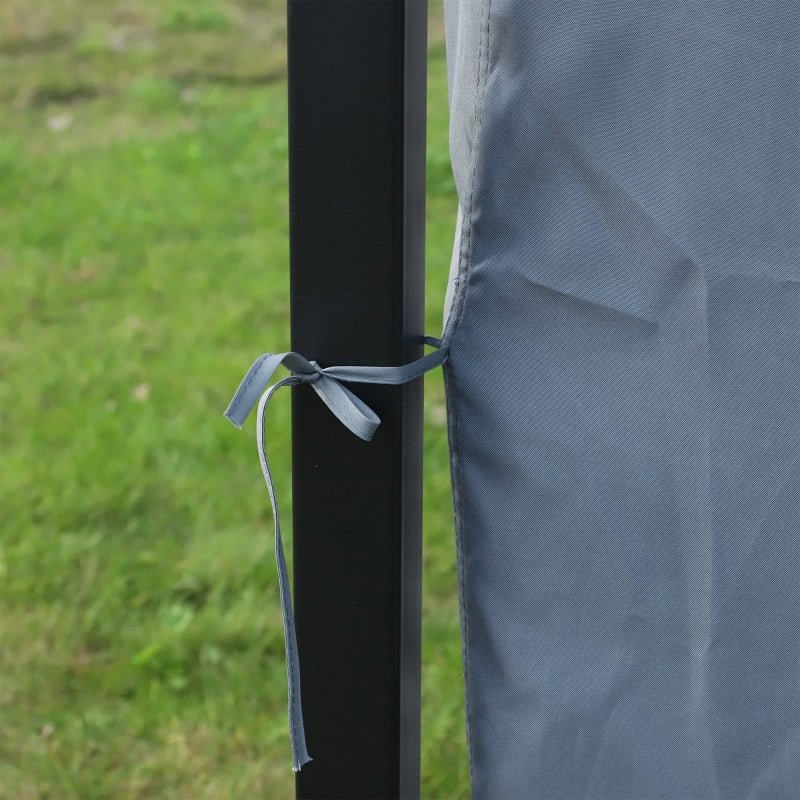 3x3 Garden Gazebo With Mesh Netting - Trade Warehouse