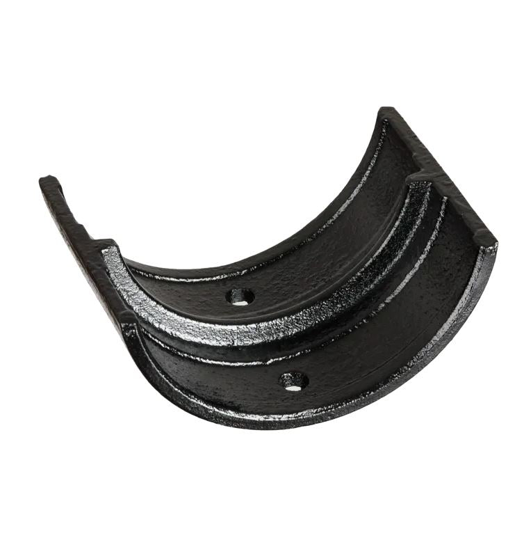 4" Plain Half Round Gutter Union Connector Painted - Trade Warehouse