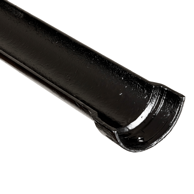 4" Plain Half Round Gutter x 6ft Painted - Trade Warehouse