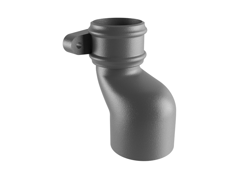 4" Round Eared Anti-Splash Shoe Primed - Trade Warehouse