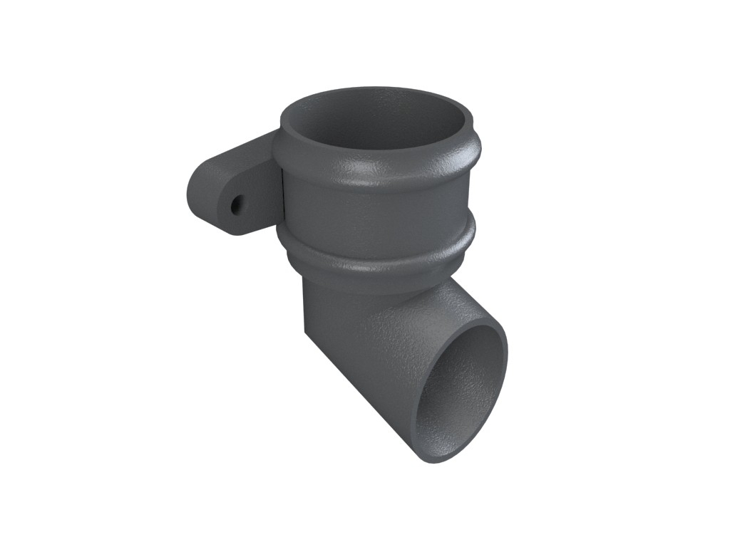 4" Round Eared Shoe Primed - Trade Warehouse