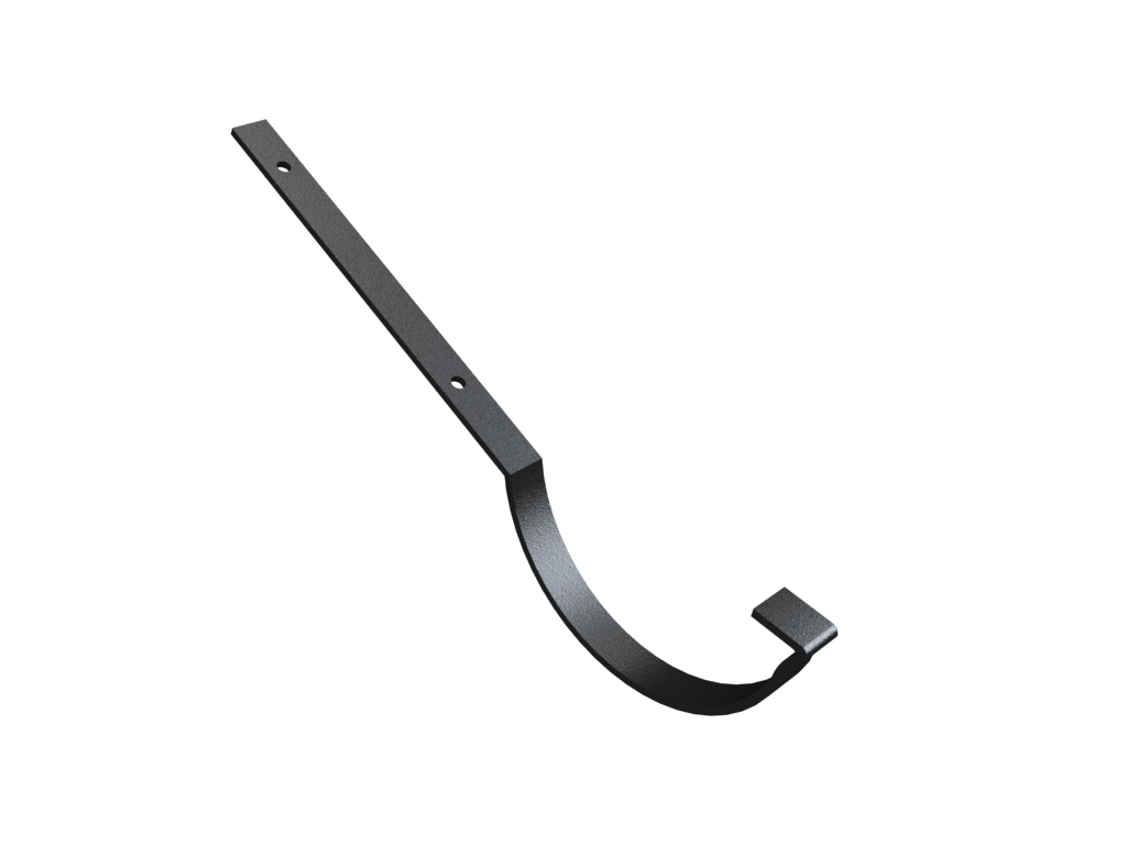 4.5" Beaded Half Round Gutter Top Fix Rafter Bracket Painted - Trade Warehouse