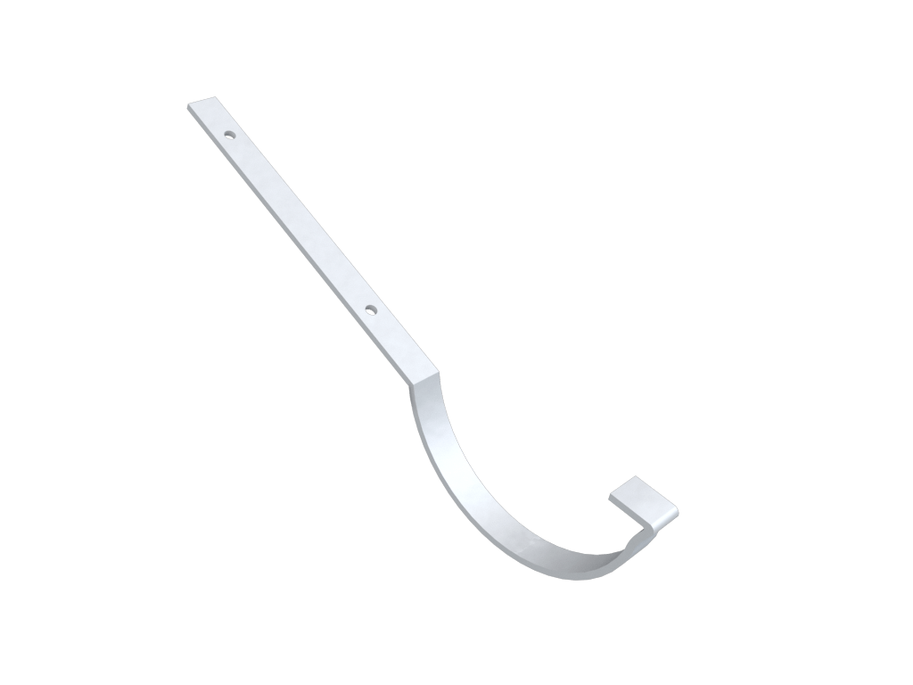 4.5" Beaded Half Round Gutter Top Fix Rafter Bracket Primed - Trade Warehouse