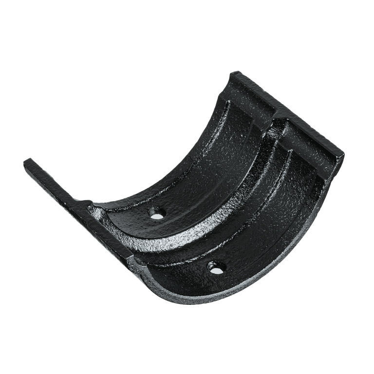 4.5" Beaded Half Round Gutter Union Connector Painted - Trade Warehouse