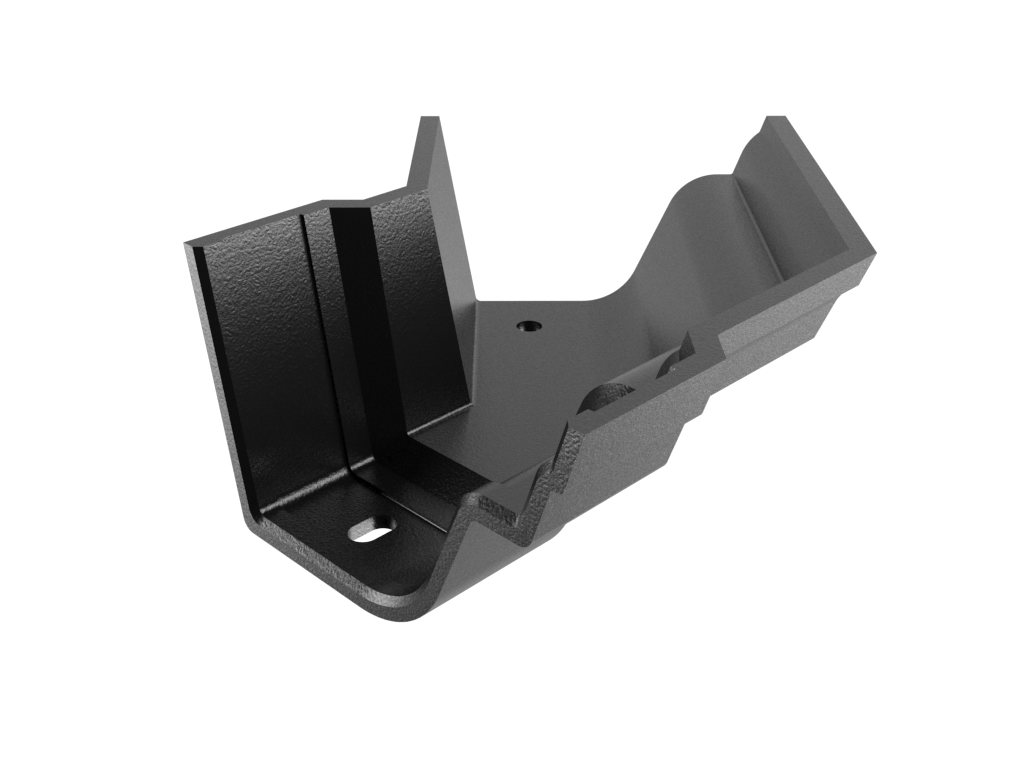 4.5" Notts Pattern Ogee Gutter 135 Degree External Angle Painted - Trade Warehouse