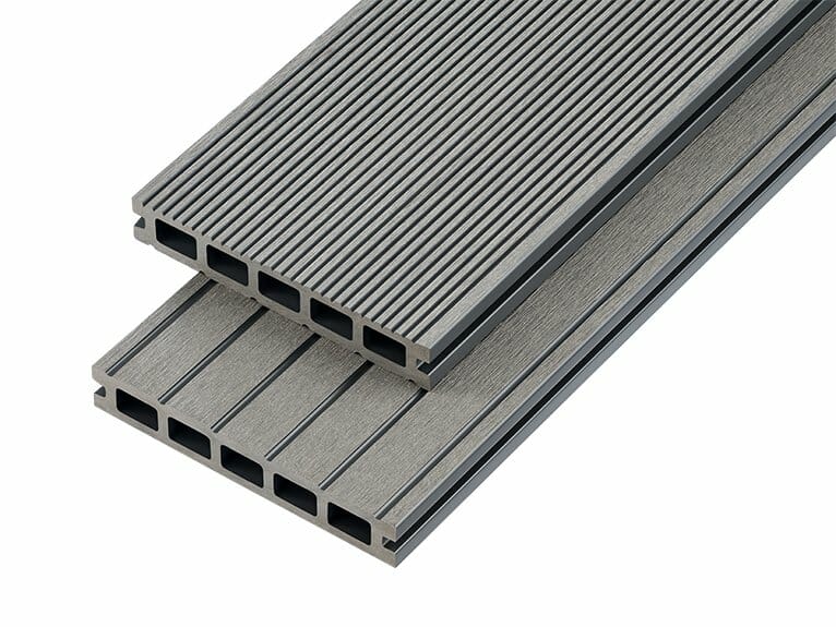 4m Hollow Domestic Grade Composite Decking Board - Trade Warehouse