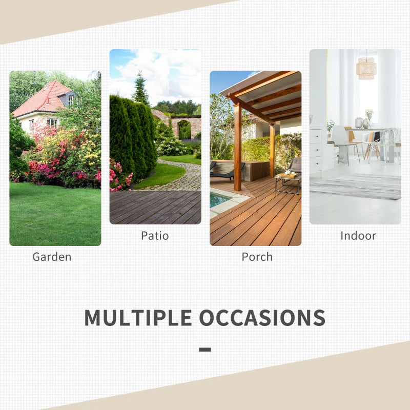 2-Seater Rattan Bistro Set With Table