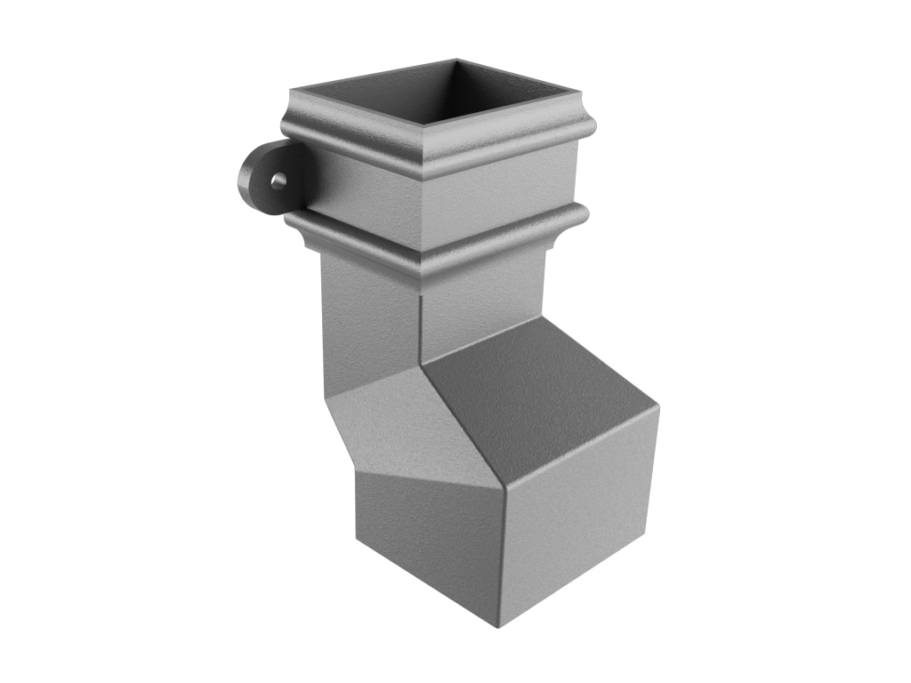 4x3" Rectangular Eared Anti-Splash Shoe Primed - Trade Warehouse