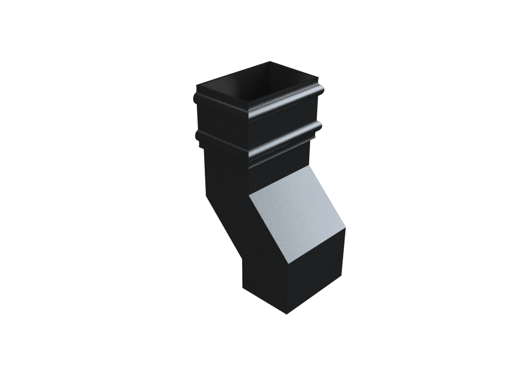4x3" Rectangular Uneared 135 Degree Plinth Offset 3" Projection Painted - Trade Warehouse