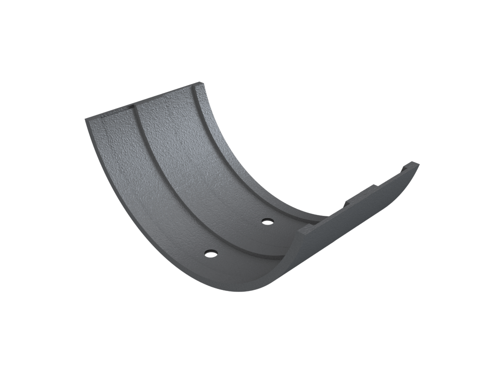 5" Plain Half Round Gutter Union Connector Primed - Trade Warehouse