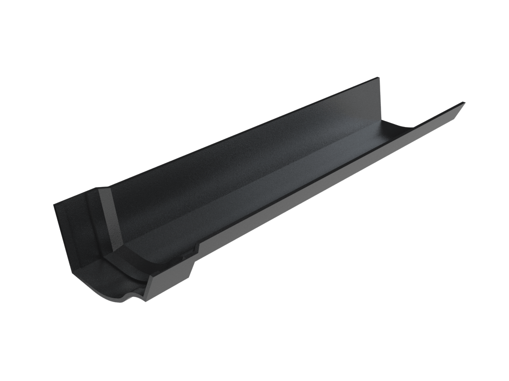 5" Victorian Ogee Gutter Gutter x 6ft Painted - Trade Warehouse