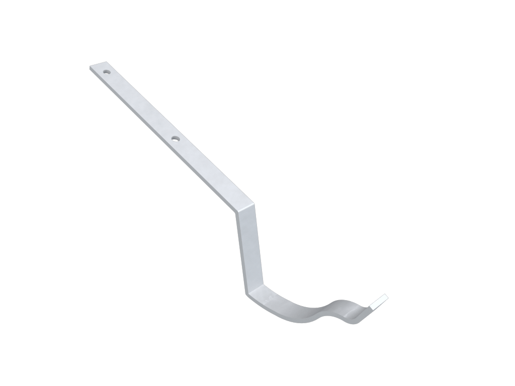 5" Victorian Ogee Gutter Top Fix Rafter Bracket Primed - Trade Warehouse