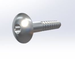 5.5mm x 32mm Torx T20 Mushroom Head A2 Stainless Steel Screw - Trade Warehouse