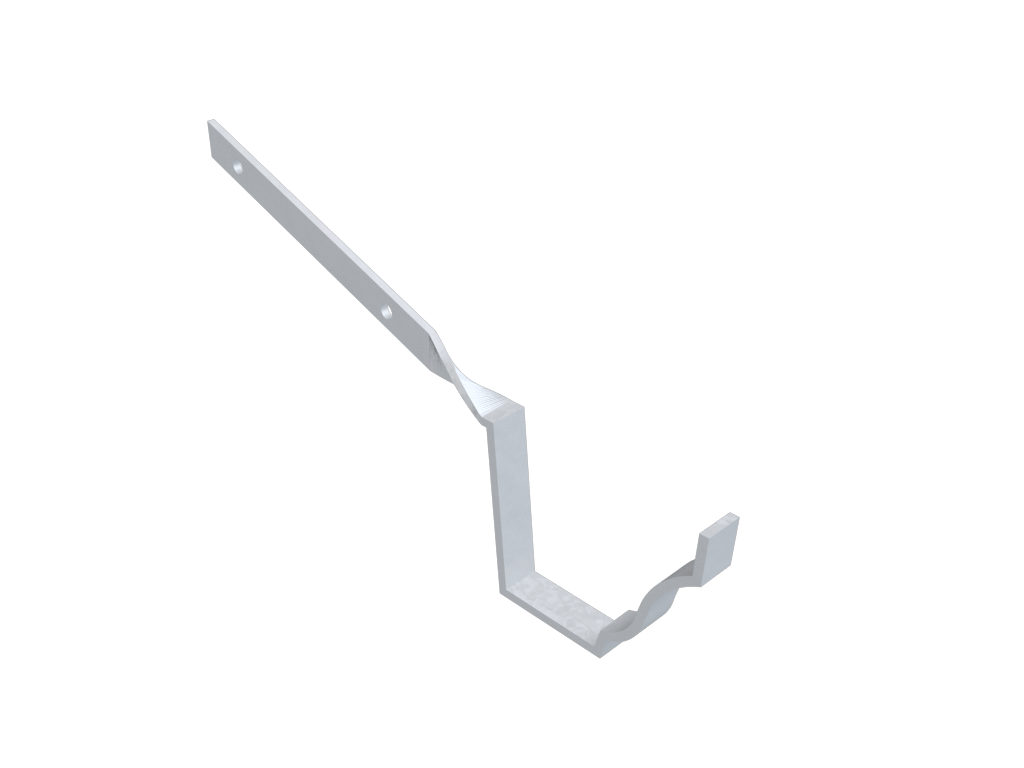 5x4" Moulded Ogee Gutter Side Fix Rafter Bracket Primed - Trade Warehouse