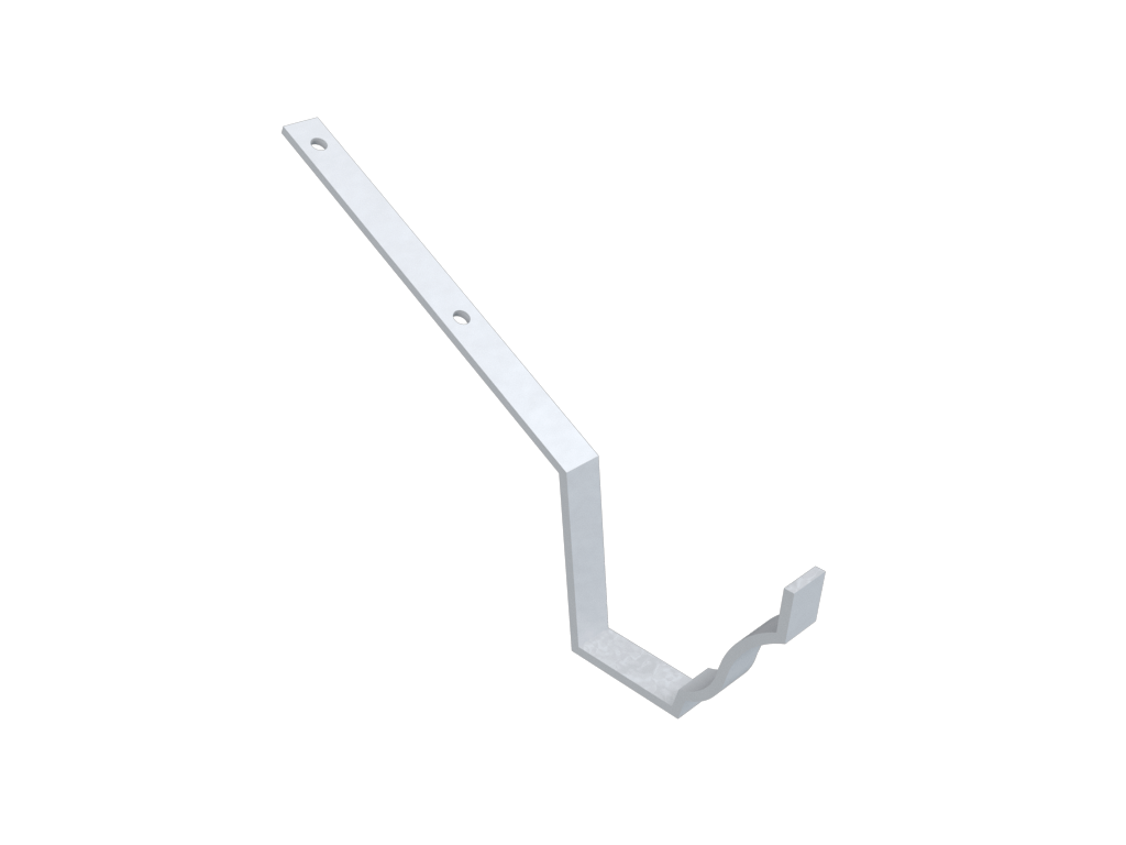 5x4" Moulded Ogee Gutter Top Fix Rafter Bracket Primed - Trade Warehouse
