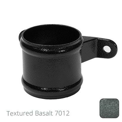 63mm (2.5") Cast Aluminium Eared Socket - Textured Basalt Grey RAL 7012 - Trade Warehouse