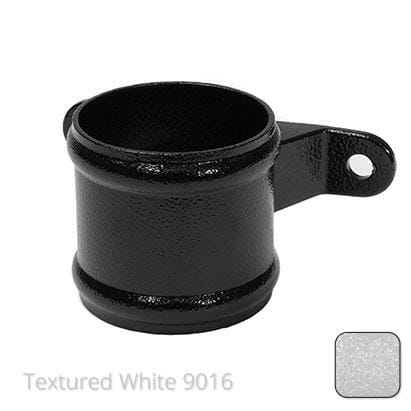 63mm (2.5") Cast Aluminium Eared Socket - Textured Traffic White RAL 9016 - Trade Warehouse