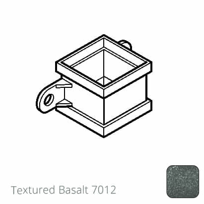 75 x 75mm (3"x3") Cast Aluminium Eared Socket - Textured 7012 Basalt Grey - Trade Warehouse