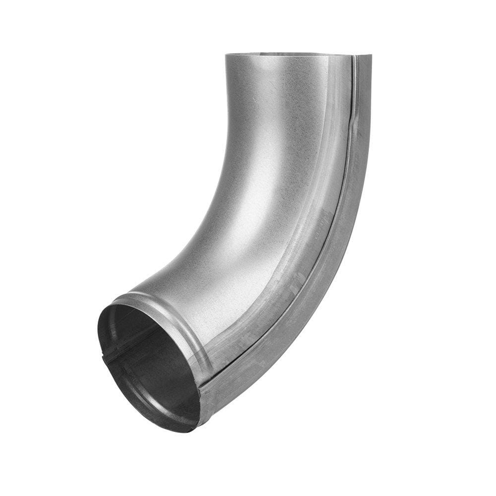 80mm Galvanised Steel Downpipe Shoe - Trade Warehouse