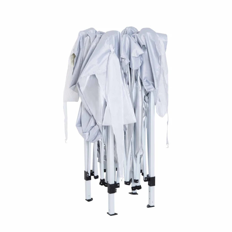 3m x 3m Adjustable White Marquee Party Tent