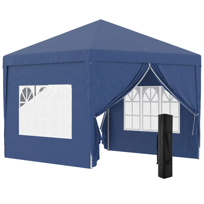 3m x 3m Blue Pop Up Gazebo