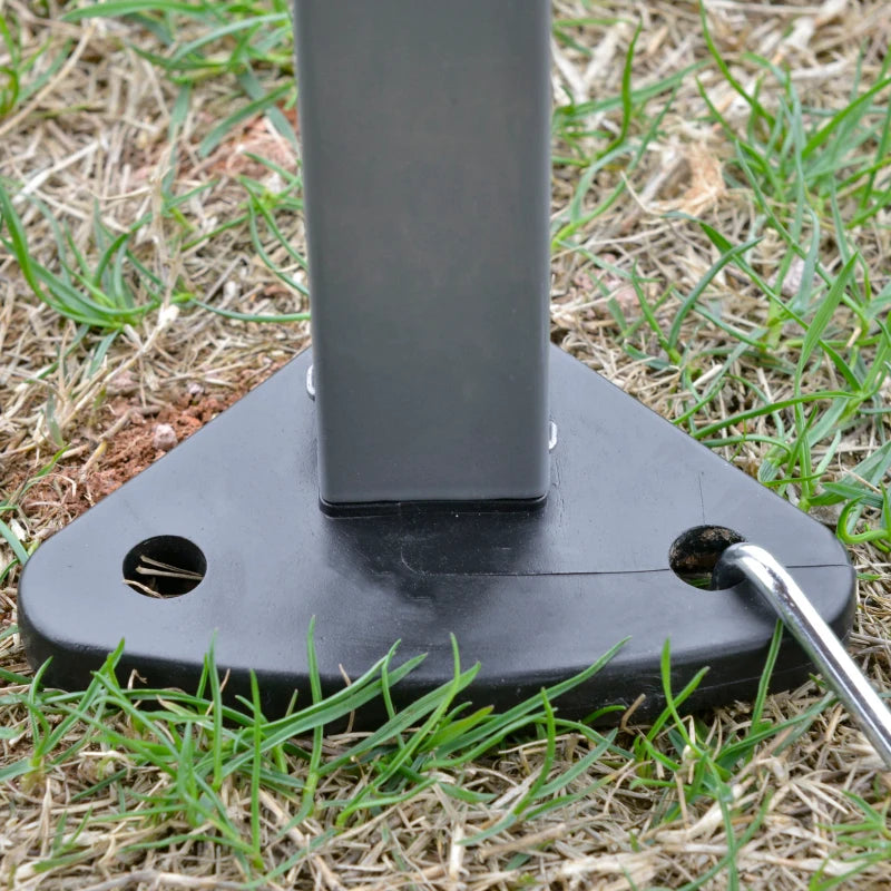 Brown Hexagonal Pop Up Gazebo