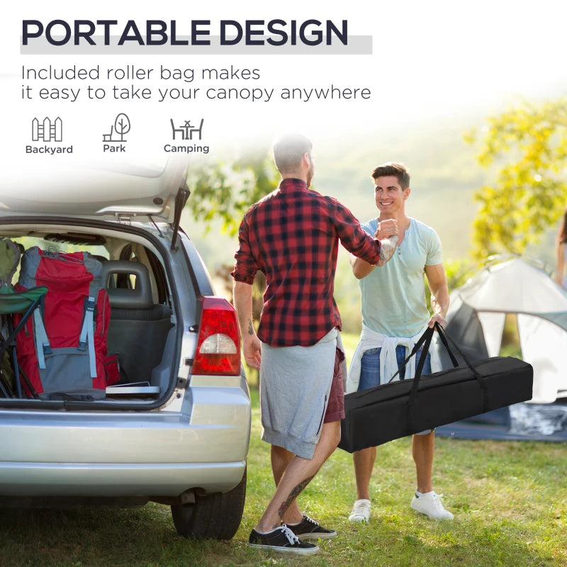 3 x 3m Pop Up Outdoor Camping Gazebo Party Tent with Carry Bag