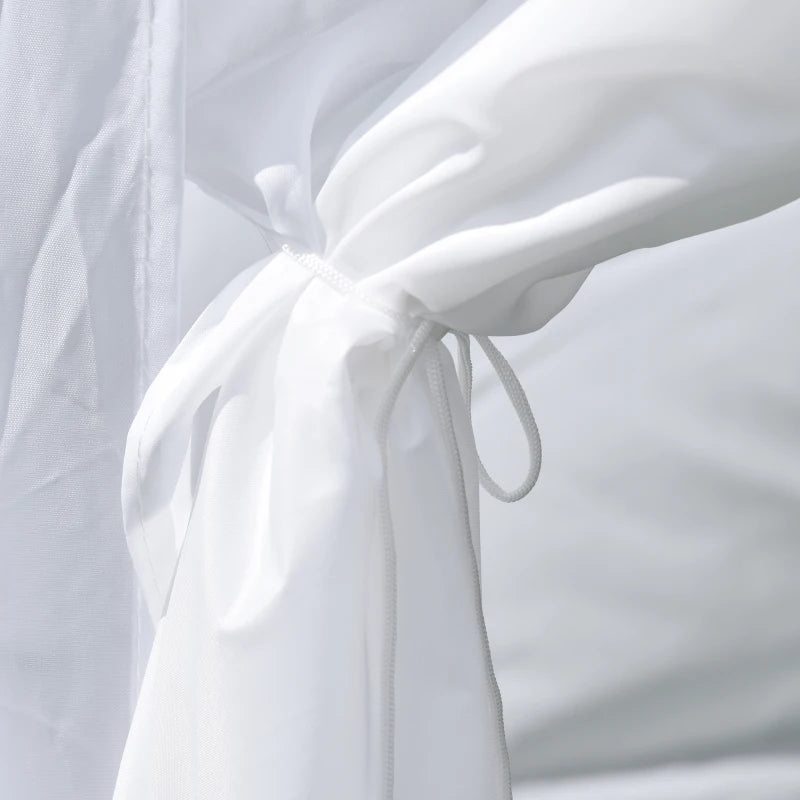 White 2m x 2m Pop Up Gazebo