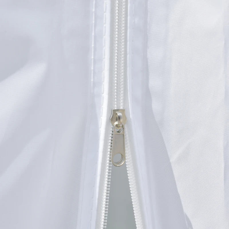 White 2m x 2m Pop Up Gazebo