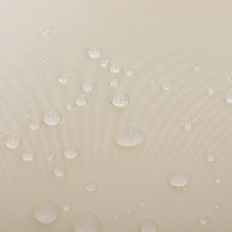 Black Five-Piece Rattan Garden Bed With Canopy And Cream Cushions