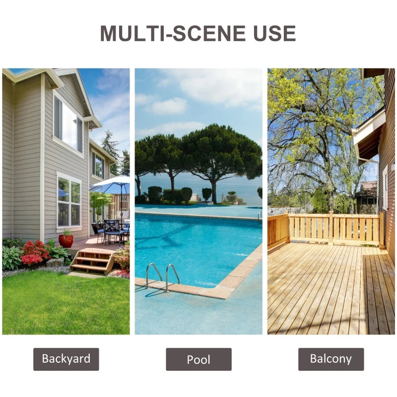 Brown 2-Seater Rattan Chair Set With Steel Frame