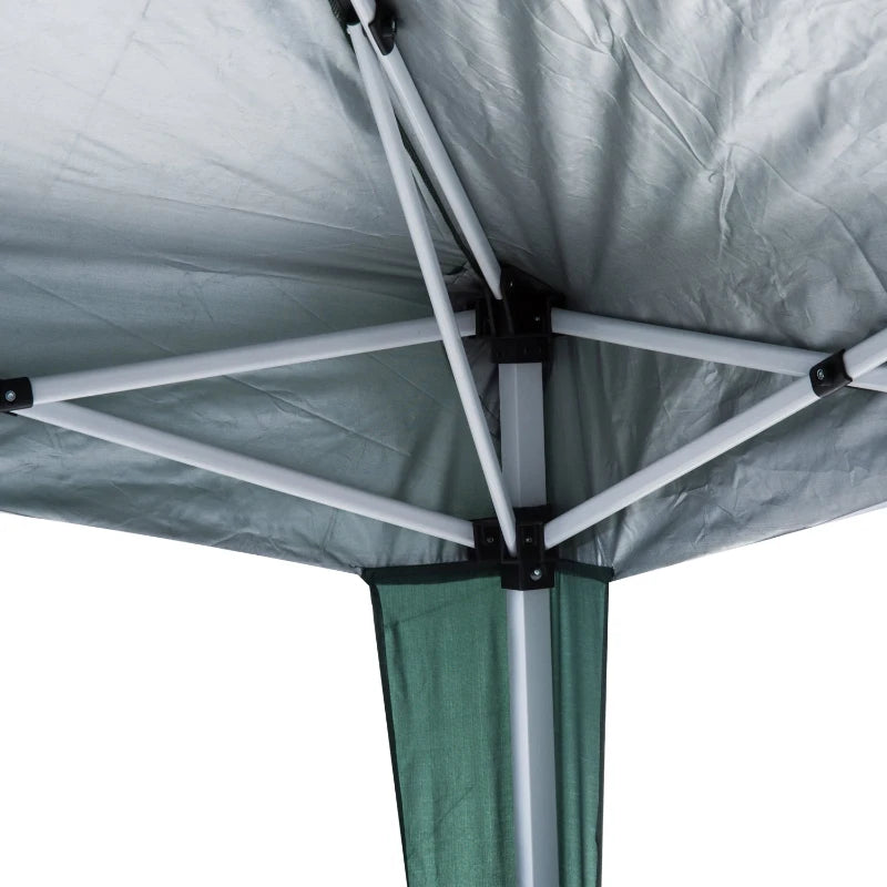 Green Slant Leg Pop Up Gazebo with Carry Bag
