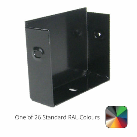 125x100mm Aluminium Box Left Hand Stopend - One of 26 Standard Matt RAL colours TBC